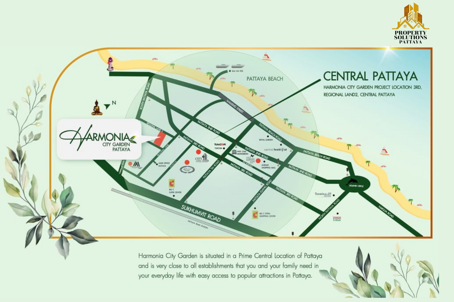 Harmonia City Garden Pattaya