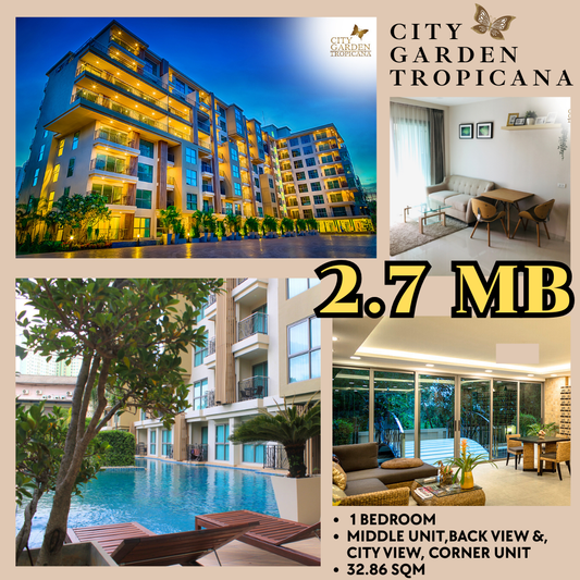 City Garden Tropicana Pattaya - Tropical Paradise Living
