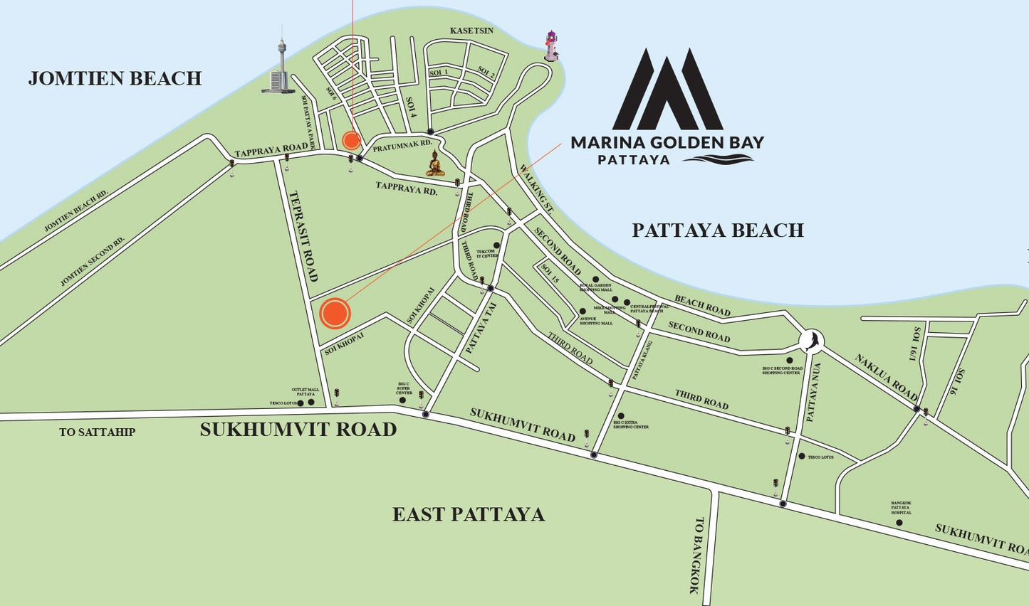 Marina Golden Bay – Victoria Pattaya